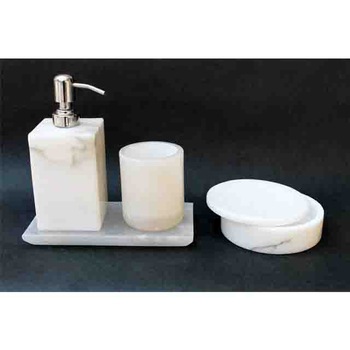 Alabaster Bath Set