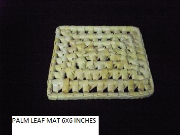 Palm Leaf Mat, Feature : Eco Friendly