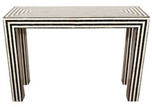 Wood Bone Inlay Console Table, For Home Furniture