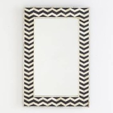 Bone Inlay Mirror Frame