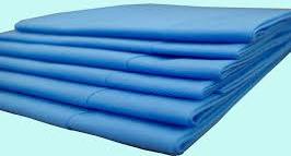 Cotton Non Woven Bed Sheet, For Hospital, Hotel, Technics : Handmade, Washed, Yarn Dyed