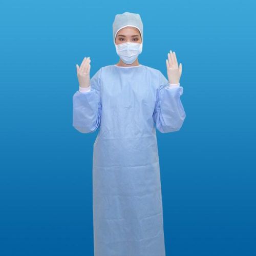 Women Non Woven Surgical Gown, For Clinical, Hospital, Technics : Machine Made, Washable