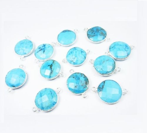 Turquoise Gemstone Connectors