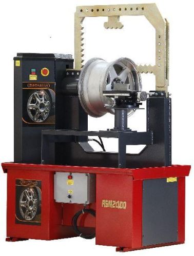 Zetamak RSM2400-S Rim Straightening Machine With Lathe + Sus