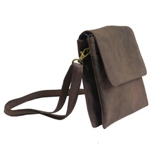 Genuine Leather Side Bag With Strap., Style : Latest\fasion