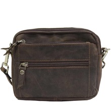 Vintage Genuine Hunter Leather Womens Sling Mini Side Bag