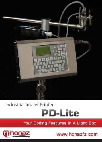 Automatic PD Lite InkJet Printer, Brand Name : Honaz