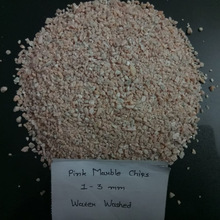 Pink Crushed Marble Aggregate Stone