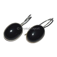 Crytalexport.com Black Obsidian Earring