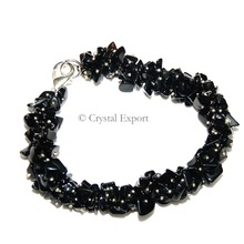 Black Stone Hand Made Chips Bracelets, Gender : Men's, Unisex, Women's