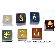 Chakra Disc Set With Acrylic Gift Box