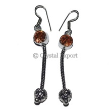 Crytalexport.com Citrine Honey Earring