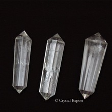 Crystal Quartz Vogel Double Point Massager