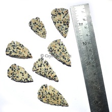 Dalmatian Jasper Agate Arrowheads