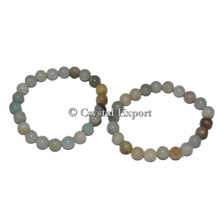 Crystalexport.com Gemstone Amazonite Bracelets, Occasion : Gift, Wedding, Life