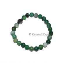 Gemstone Green Banded Reiki Onyx, Gender : Men's, Women's