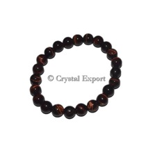 Gemstone Red Tiger Eye Bracelets, Occasion : Gift, Wedding, Life