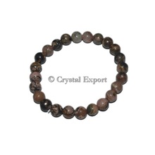 Crystalexport.com Gemstone Rhodonite Bracelets, Occasion : Gift, Wedding, Life