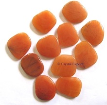 Peach Aventurine Palm Stone