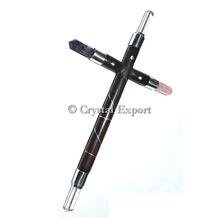 Gemstone RAC Cross Wooden Wands, Style : Feng Shui