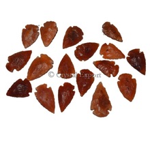 Gemstone Red Carnelian Agate Arrowheads