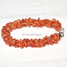 Red Carnelian Hand Made Chips Bracelets, Gender : Men's, Unisex, Women's