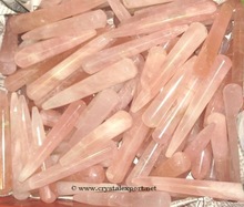 Rose Quartz Plane Massage Wands