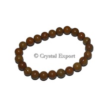 Semi Precious Wood Jasper Bracelets, Occasion : Gift, Wedding, Life