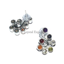 Crystalexport.com Snake Seven Chakra Earrings, Occasion : Gift