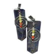 Crystalexport.com Sodalite Flat Pencil Pendants, Occasion : Anniversary