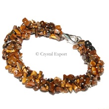 Tiger Eye Hand Made Chips Bracelets, Occasion : Anniversary, Engagement, Gift, Party