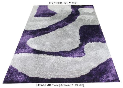 Machine Woven Polyester Shaggy Carpets and Rugs