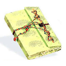 Printed Handmade Paper Notebook