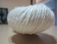 Spun 100% Silk Matka Yarn, For Embroidery, Hand Knitting, Knitting, Weaving, Pattern : Bleached