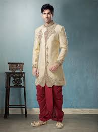 Mens Indo Western Dhoti Suit Dress, Size : L, XL