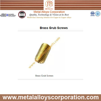 Brass Grub Screw