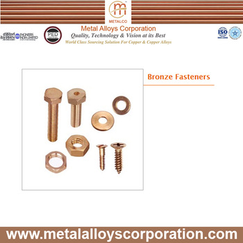 Metal Alloys Bronze Fastener, For Electrical Conduction