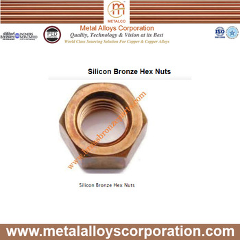 Silicon Bronze Hex Nut