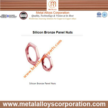 Silicon Bronze Panel Nut, Standard : ISO