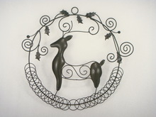 Iron Metal Christmas Wreathe Frame, For Home Decoration