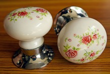 Ceramic Mortice Door Knobs, For Cabinet, Drawer, Dresser, Wardrobe, Window, Cupboard