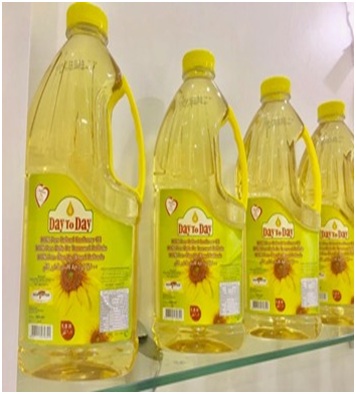 Refined sunflower oil, Brand Name : Day To Day