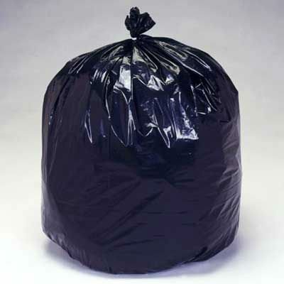 Plastic garbage bags