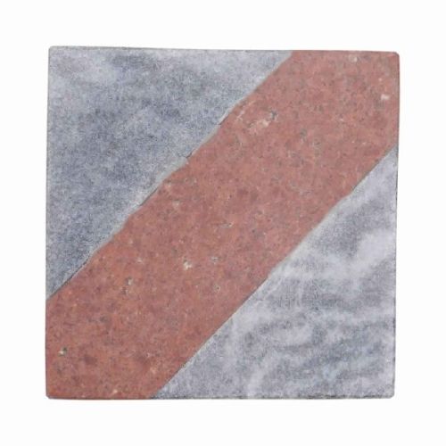 Dual Color Marble Coaster, Size : Medium
