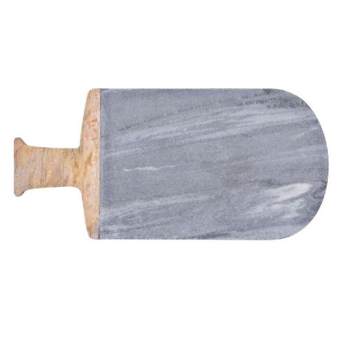 Grey Marble and Mango Wood Chopping Board