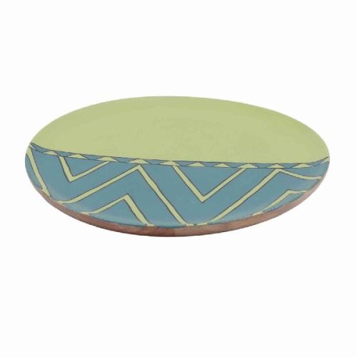 Printed Resin Mango Wood Serving, Size : Small