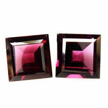 Rhodolite Garnet Faceted Stone, For Jewelry Making