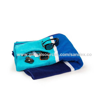 Oversize Beach Towel, Made Of 100% Cotton, Can Pass Sgs Test, Customized Design Welcome.