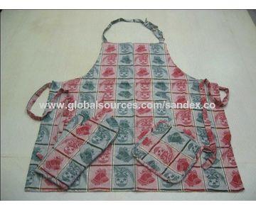 Printed Cotton Apron, Size : S - M - L -XL - XXL More