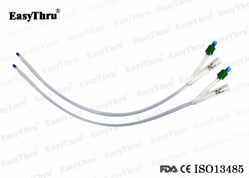 2 Way Silicone Foley Catheter With Balloon